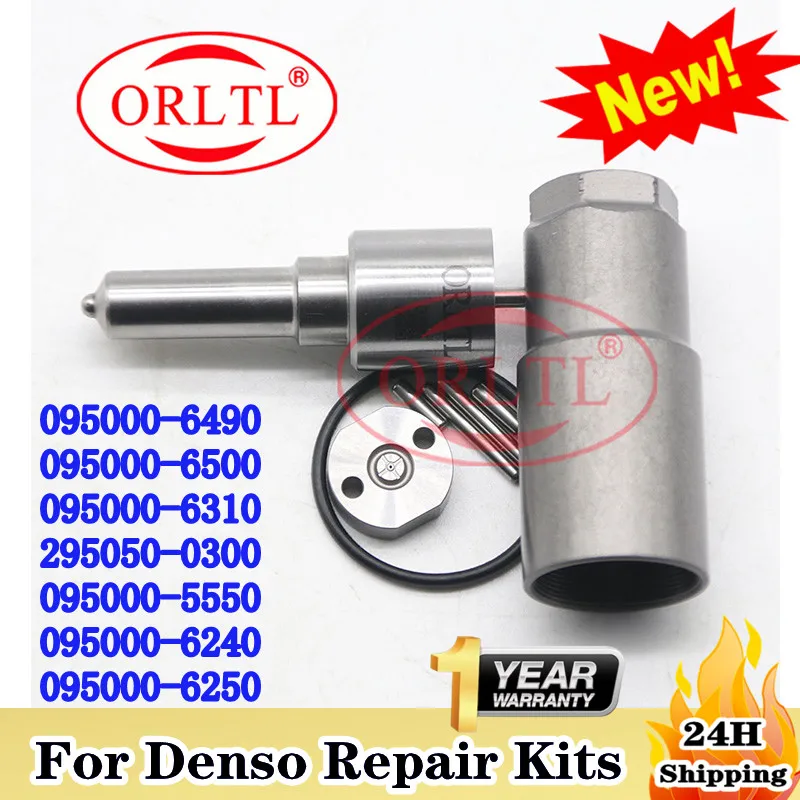 Injector Repair kits For DENSO 095000-6490 095000-6500 095000-6310 295050-0300 0950000-5550 095000-6240 0950000-6250 ORLTL