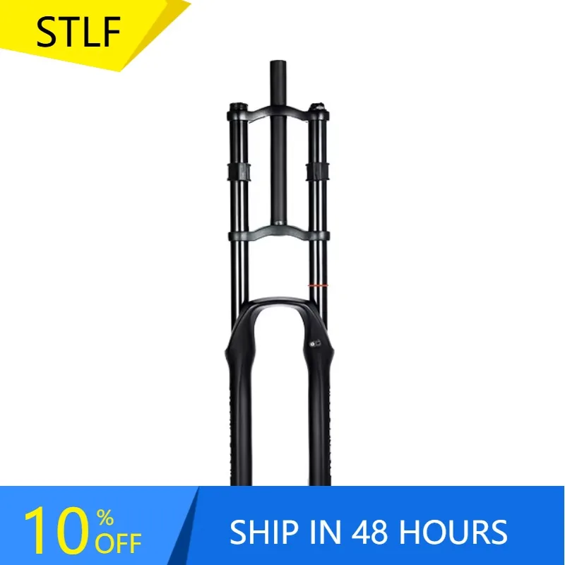 

STLF SeeMore 26/27.5/29 XC Aluminum Alloy MTB & BMX Front Fork 28.6mm Crown Lockout Suspension Air Spring for Mountain & Fat Bik