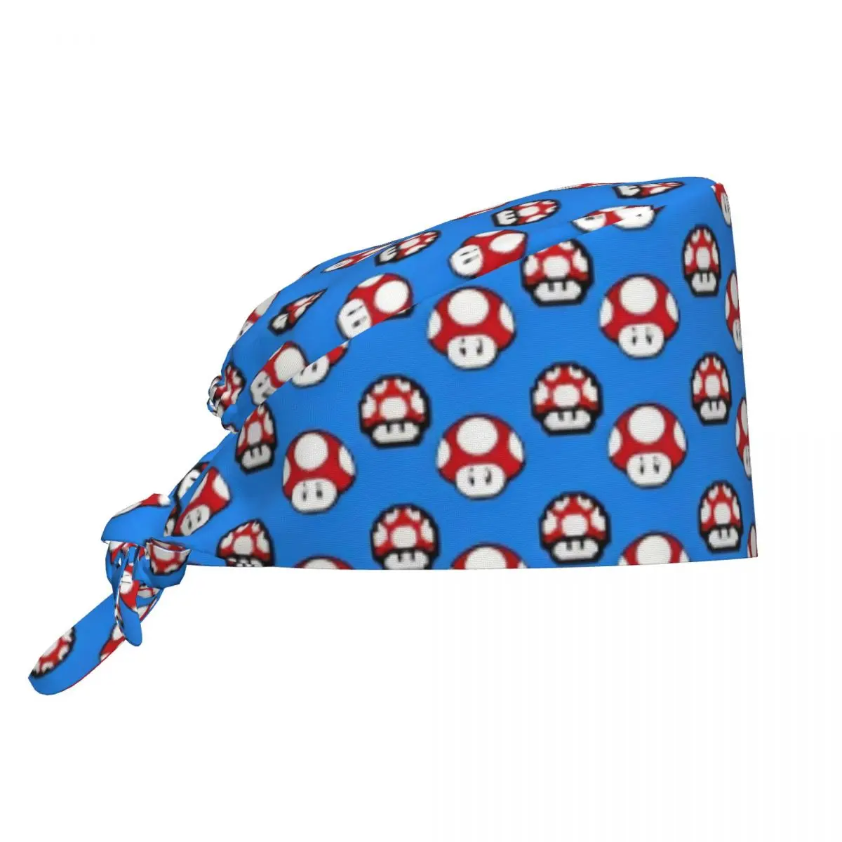 M-Marios juego gorra exfoliante de dibujos animados Vintage enfermera cuidado gorras quirúrgicas Unisex cuidado de mascotas gorros de trabajo de enfermería gorra