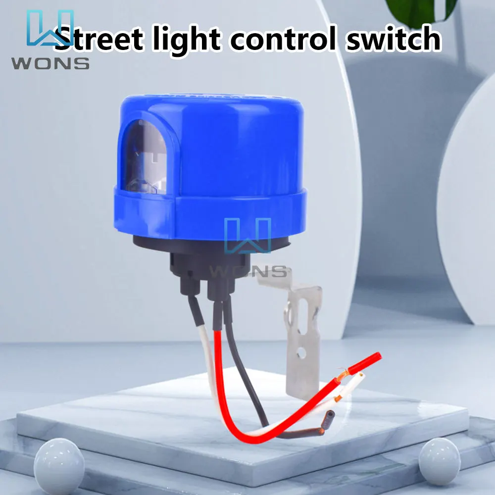 

AC110-220V High Quality Automatic Street Light Sensors Electric Photocell Sensor Photo Light Switch with Bracket Photocontrol