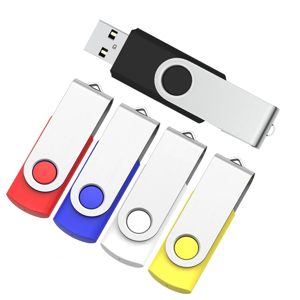 50 قطعة محرك فلاش USB 1 جيجابايت 2 جيجابايت 4 جيجابايت مشبك معدني ذاكرة عصا 64 جيجابايت شعار مخصص مجاني بندريف 32 جيجابايت هدية إبداعية Usb عصا 16 جرام 64 جيجابايت