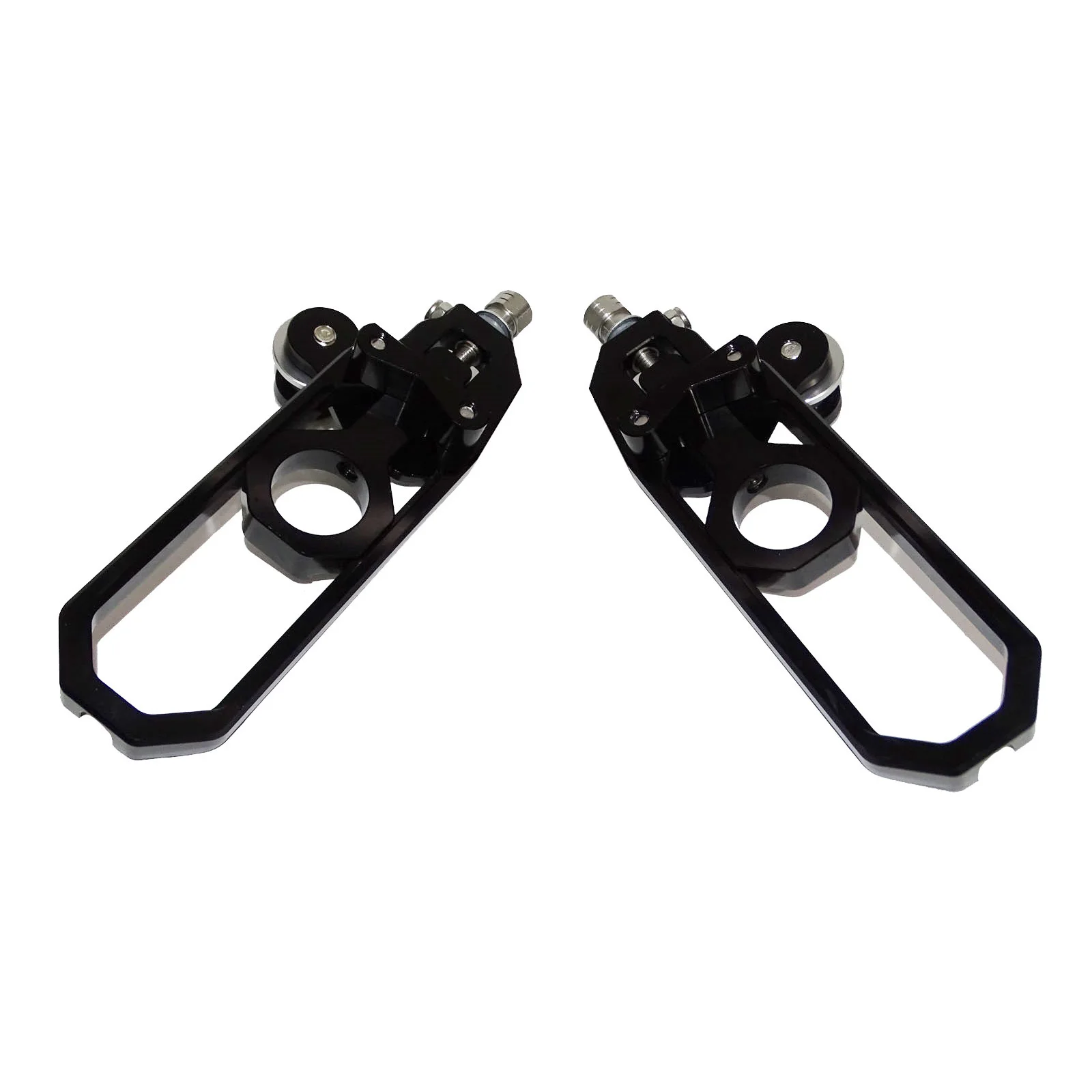 waase Motorcycle Left & Right Chain Adjusters with Spool Tensioners Catena For BMW S1000RR 2009 2010 2011 2012 2013 2014