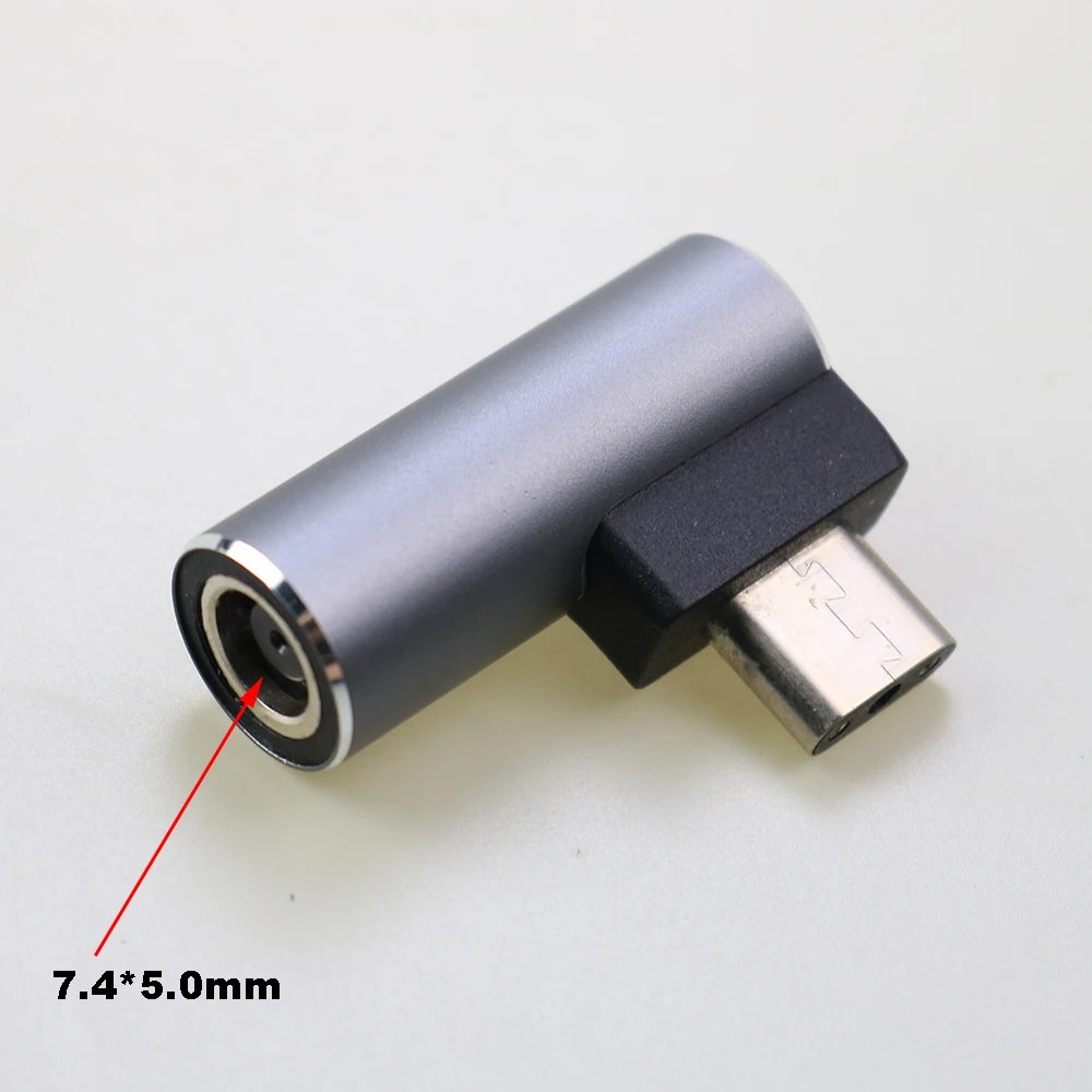 

1PCS DC 7.4*5.0mm female to Razer 3pin adapter plug converter FOR Razer Blade 15 17 laptop DC power adapter