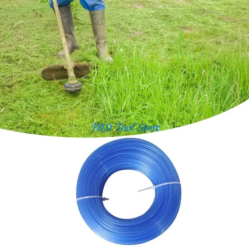 A2UD 328ft Nylon String Trimmer Line 1.6/2.0/2.4mm Brush Cutter Replacement Cord for Yard, Garden, and Park Grass Maintenance