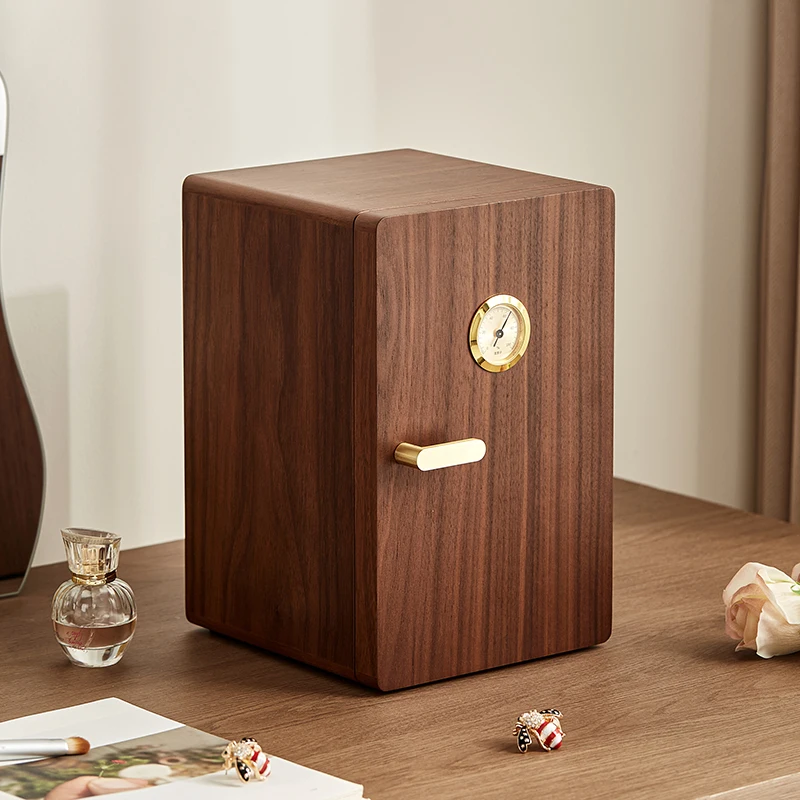 

Anti-oxidation, jewelry, storage cabinet, wood, medieval style, earrings, simple