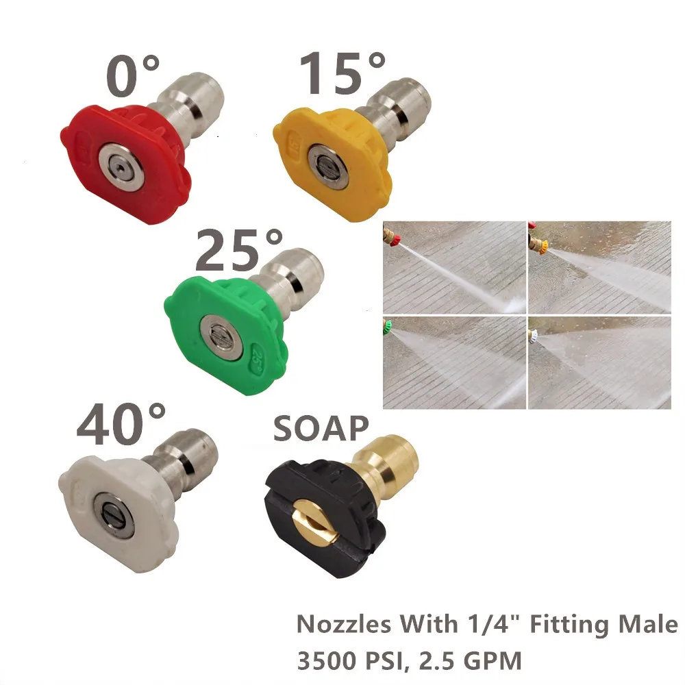 محول غسالة الضغط 1/4 بوصة اتصال سريع بمسدس المياه لغسيل السيارات Karcher LAVOR Bosch Parkside