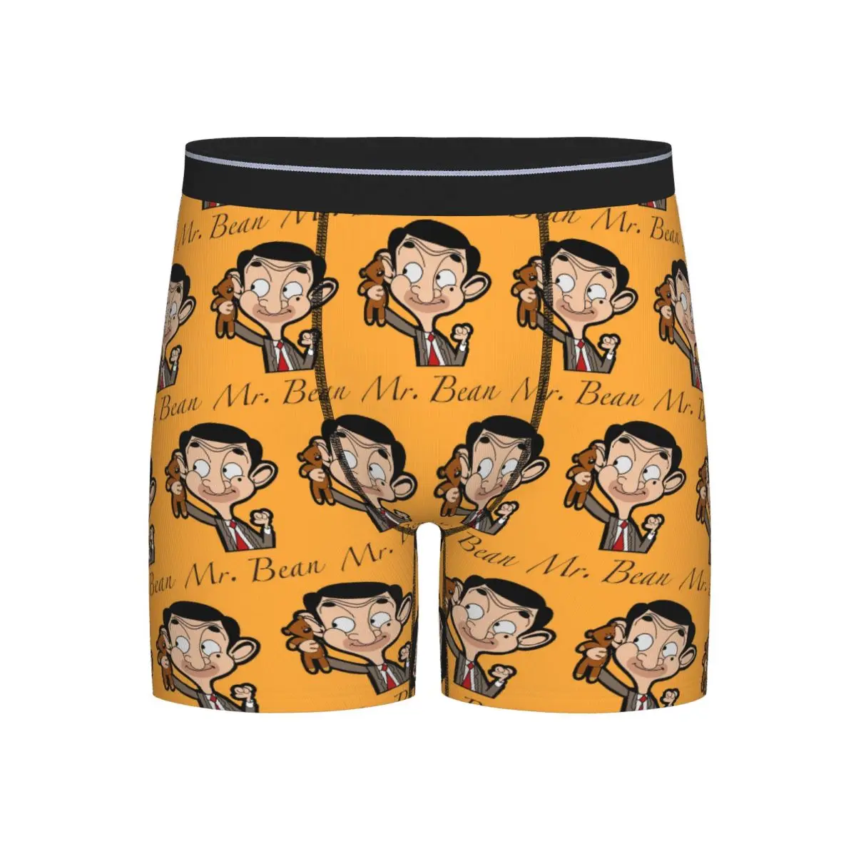 

Long Boxer Underpants Shorts Mr. Bean Cartoon Panties Men Comfortable Underwear for Homme Man Boyfriend Gift