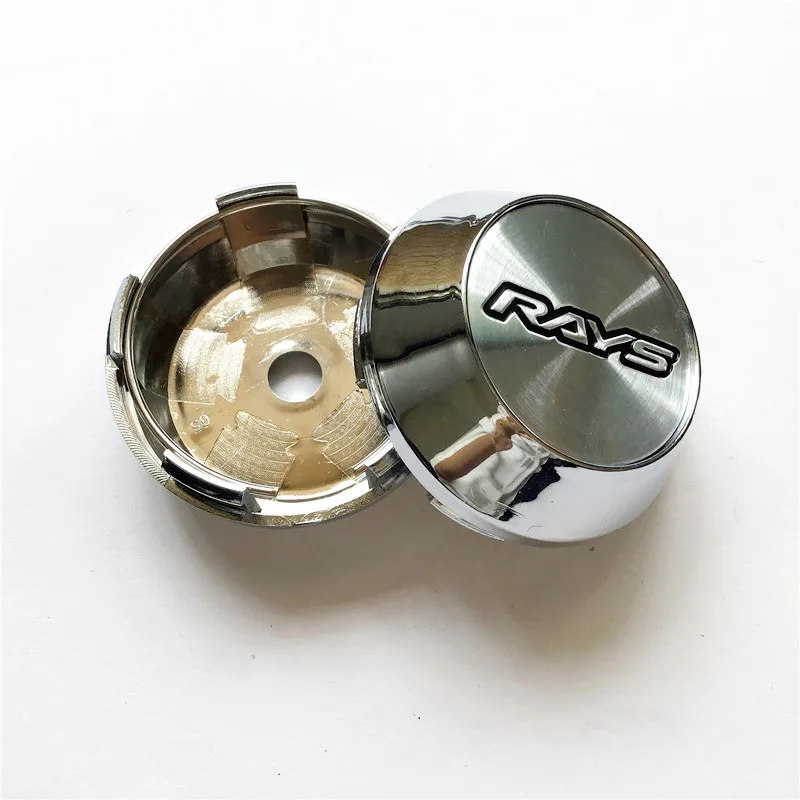 4PCS 60MM For RAYS VOLK Logo Emblem Rim TE37 Car Styling Japan Volk Wheels Center Cap Accessories