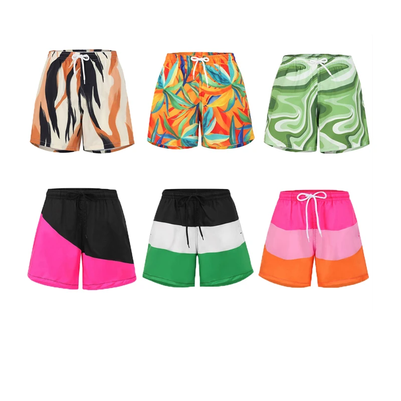 Swimming Trunks for Boy Infant Baby Beach Shorts Summer Printing Drawstring Board Shorts Children Boy Swimwear