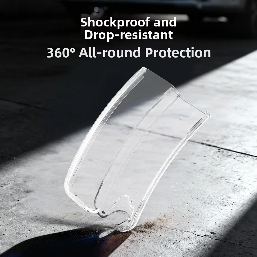 

1Pair Transparent Headband Cover Replacement Decorative Headphone Case Shockproof Plastic Hard Shell for Nothing Headphone(1)