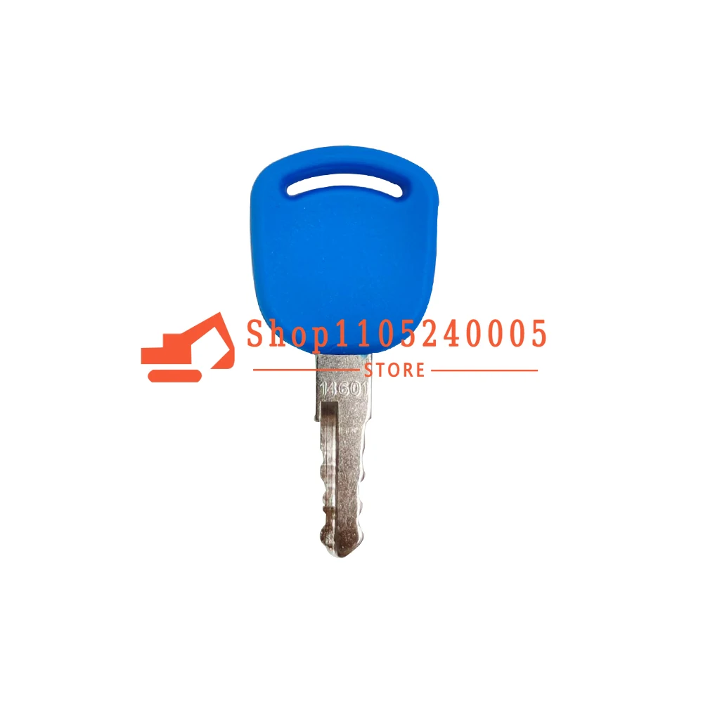 20/10/5/1PCS New 14601 Keys 82003267 82030143 Ignition Key for Excavator Grader Dozer Heavy Equipment Excavator Tractors