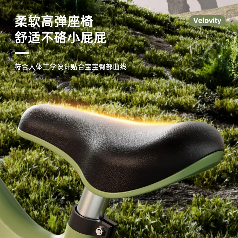 دراجة توازن جديدة للأطفال بعجلتين للمشي سكوتر بإطار من النايلون لعربة الأطفال #3