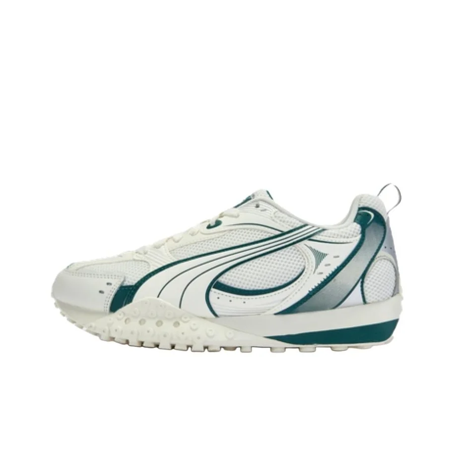 PUMA Blktop Rider Low top Casual Shoes Unisex White Green 406318-03