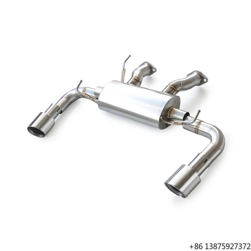 

2010-2021 G35 COUPE 3.7L Stainless Steel Performance Exhaust System Muffler Catback Downpipe with Exhaust Tips Factory