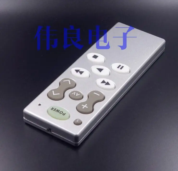 All aluminum CNC shell universal learning remote control suitable for various player amplifier front stages