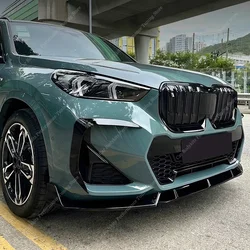 Dla Bmw X1 iX1 U11 Performance Style Zderzak przedni Splitter Lip Spoiler Diffuser X1 30e 25i 20i 23i ix1 2023 2024 Bodykits