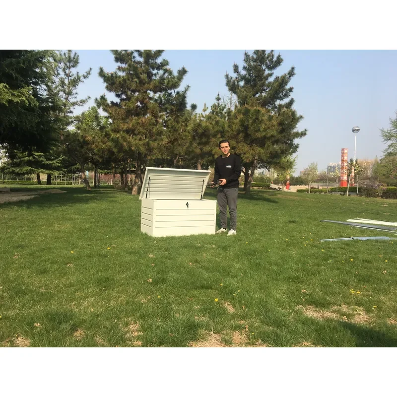 Large Waterproof Garden Storage Box For Outdoor Cushions Deck Furniture Organizer Weather Resistant Patio Container Bin
