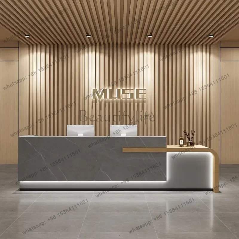 zj.cashier counter podium stands cash beautician reception pulpit for church point makeup desk modern luxury beauty salon furnit