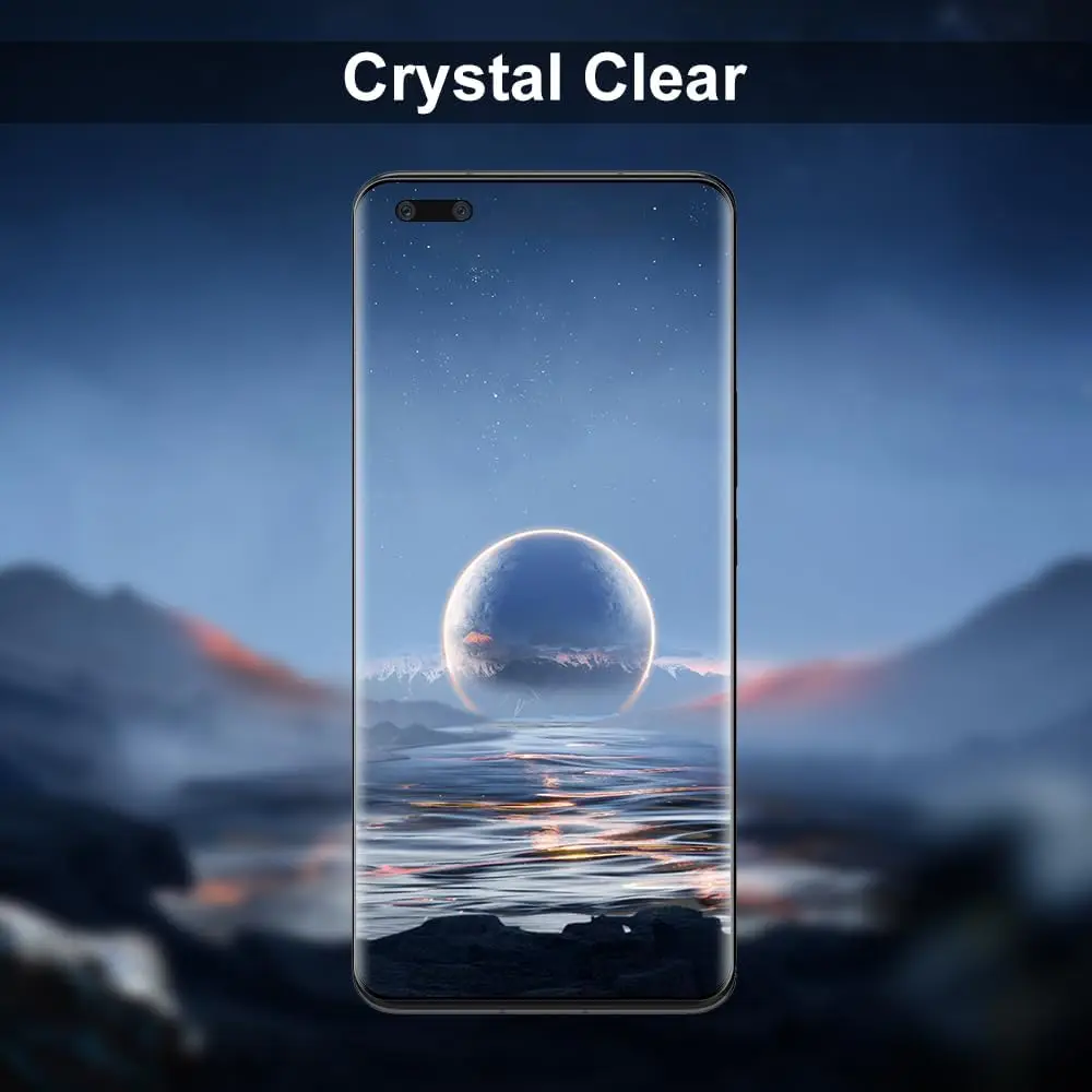 3Pcs Tempered Glass For Huawei Honor Magic 5 Pro Magic 5 Lite 3D Curved Ultrasonic Fingerprint Screen Protector