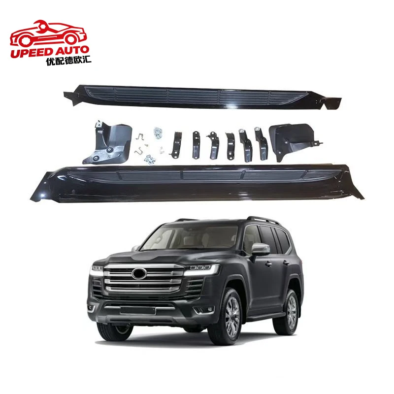 Suitable for 2016-2021 Land Cruiser LC200 footrests , available in white and black body kit