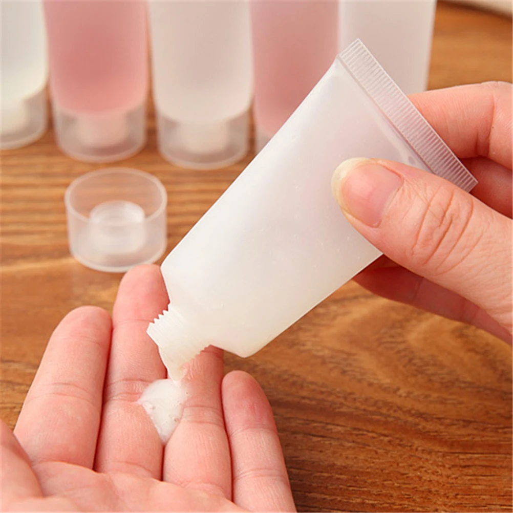 

31pcs Empty Bottle With Syringe Shampoo Dispenser Lotion Emulsion Portable Travel Size Refillable Reusable For Skin Care Face