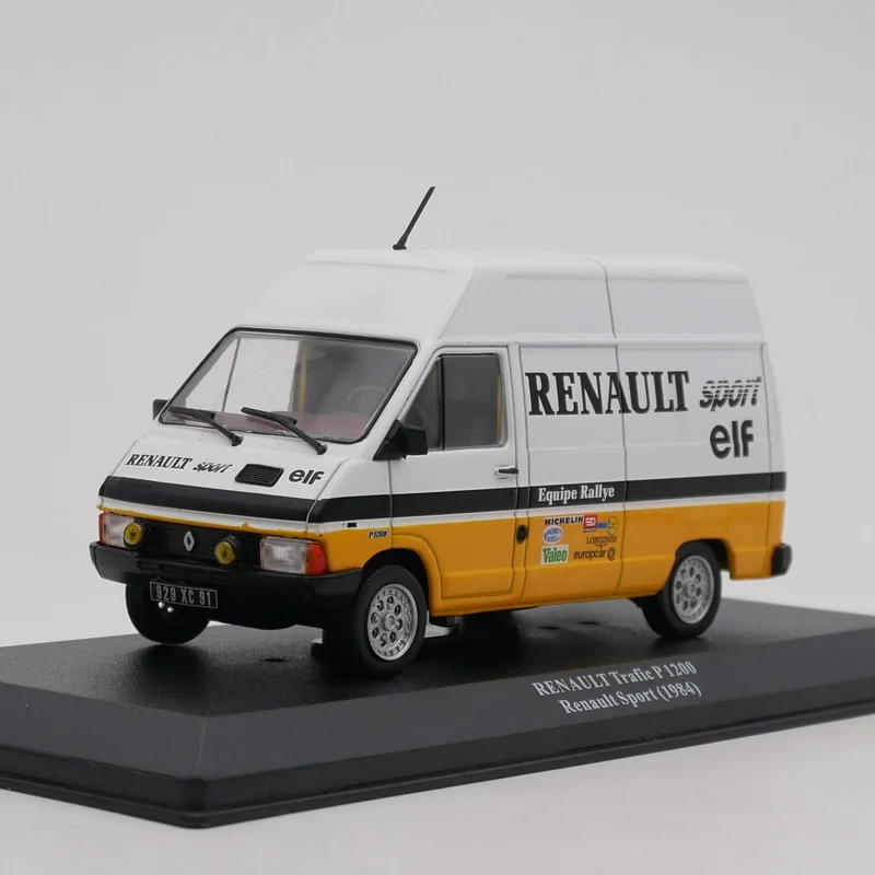 

Diecast IXO 1:43 Scale RENAULT Trafic 1984 Rally Team Logistics Support Vehicle Alloy Car Model Collectible Toy Gift Souvenir