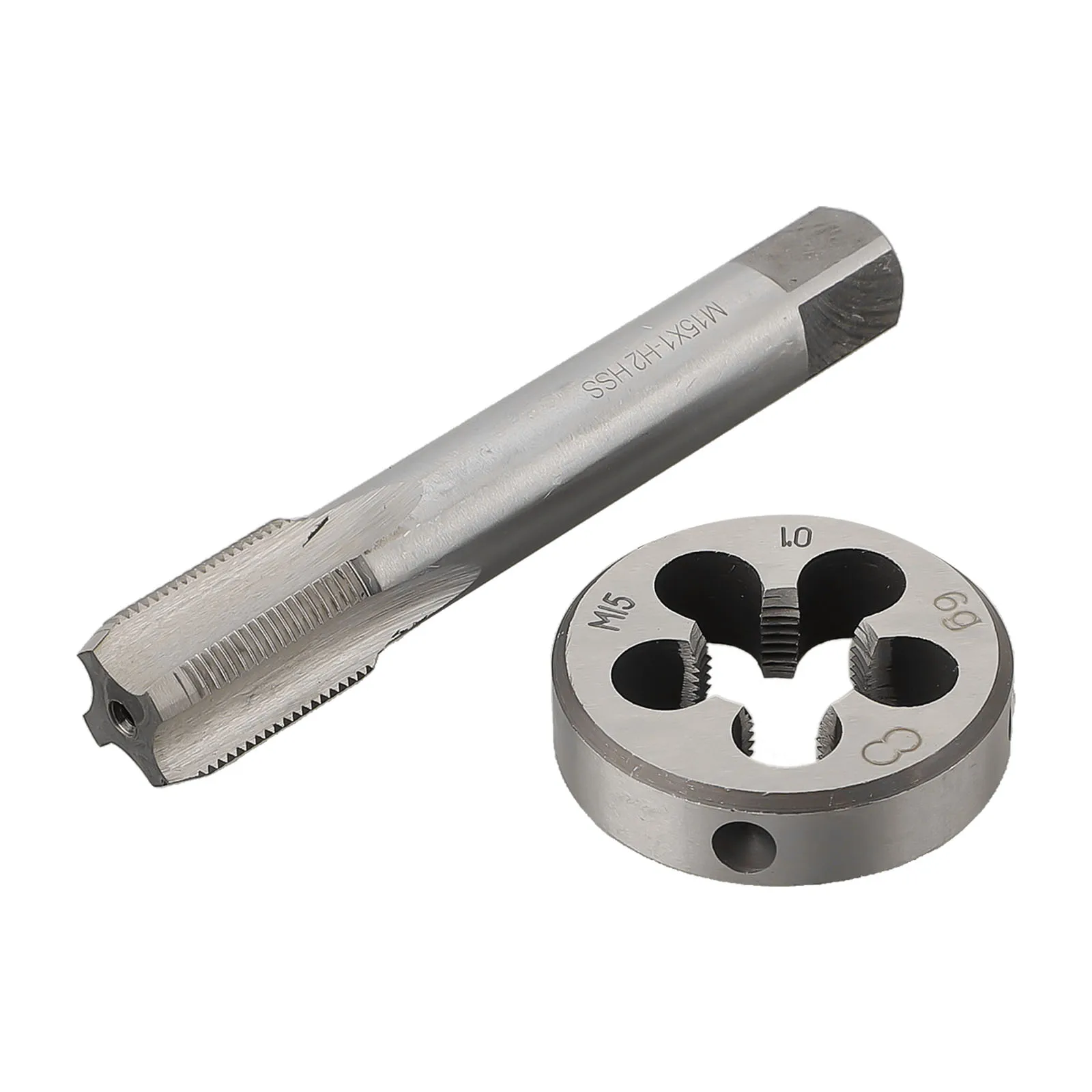 As Shown In The Picture Die Set For Drilling Machines HSS M M X Mm Made Of Metric Thread Tap Die Package Contents