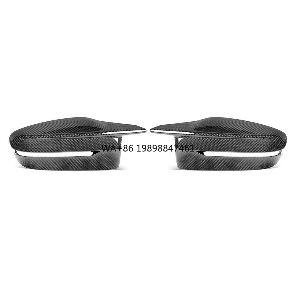 

OEM 2023 for BMW G30 M Style Dry Carbon Fiber Auto Rear Mirror Cover New Car Body Kit with Grills