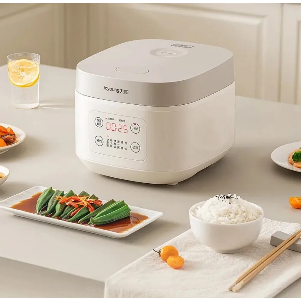 Joyoung 3L Micro Pressure Rice Cooker Non-Stick Coating Inner Pot Multi-Cooker Stew Fire‑Wood Cooked Rice Home Kitchen cookware