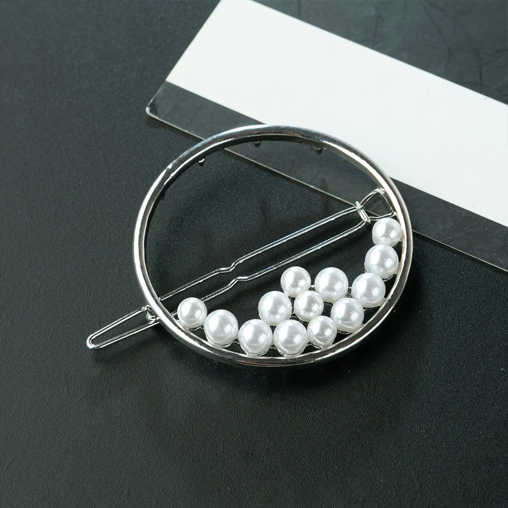 

2Pcs Hair Clips Hollow Round Alloy Hairpins Wedding Party Styling Tool Non Girls Women Hair Jewelry Banquet