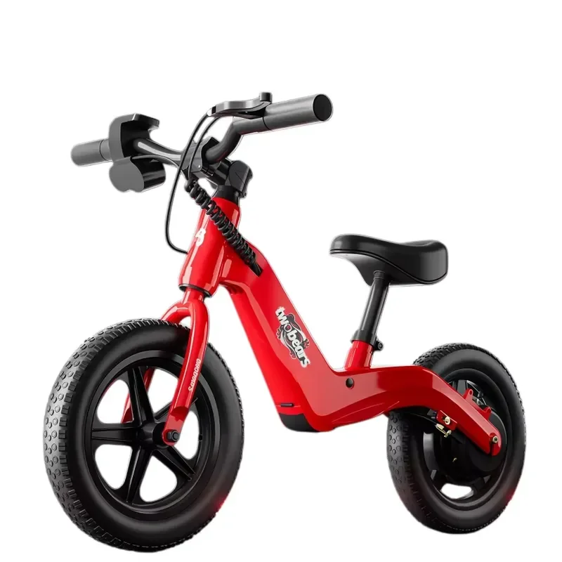 Kids Electric Balance Bike 12 Inch 14 Inch Two Wheel Ride On Car With 24V Battery For Baby Toddler Outdoor Play image 7