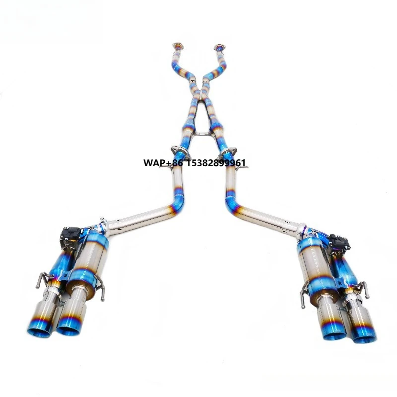 RES Brand for 5.0 2UR-GSE Titanium Stainless Steel Valvetronic Catback Exhaust System 1.2mm Thickness Manifold