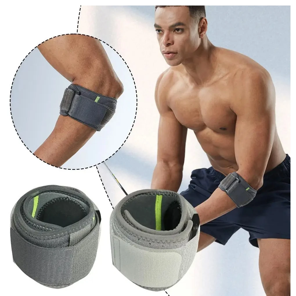 

1pcs Tennis Badminton Elbow Guard Golfer Elbow Forearm Guard With Compression Pad Elbow Compression Sports Protection Tool