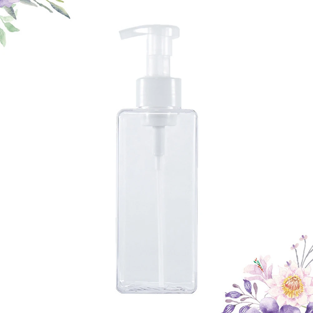

4pcs 650Ml Pp Petg Shampoo Shower Gel Lotion Pump Bottle Travel Portable Refillable Liquid Soap Dispenser Container For
