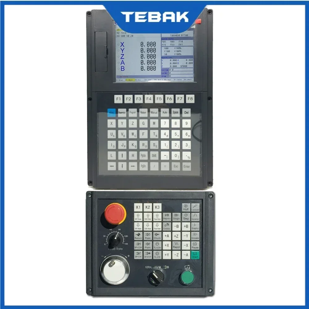 Vertical absolute 4 axis G-code CNC Milling controller total CNC vmc solution similar as GSK logo customized CNC1500MDC-4