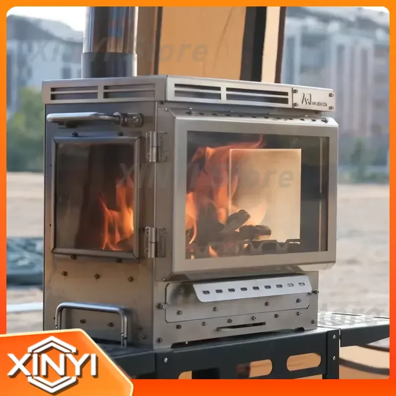 High-quality High-calorific Value Stainless Steel Winter Camping Heating Tent Stove Wood-burning Stove