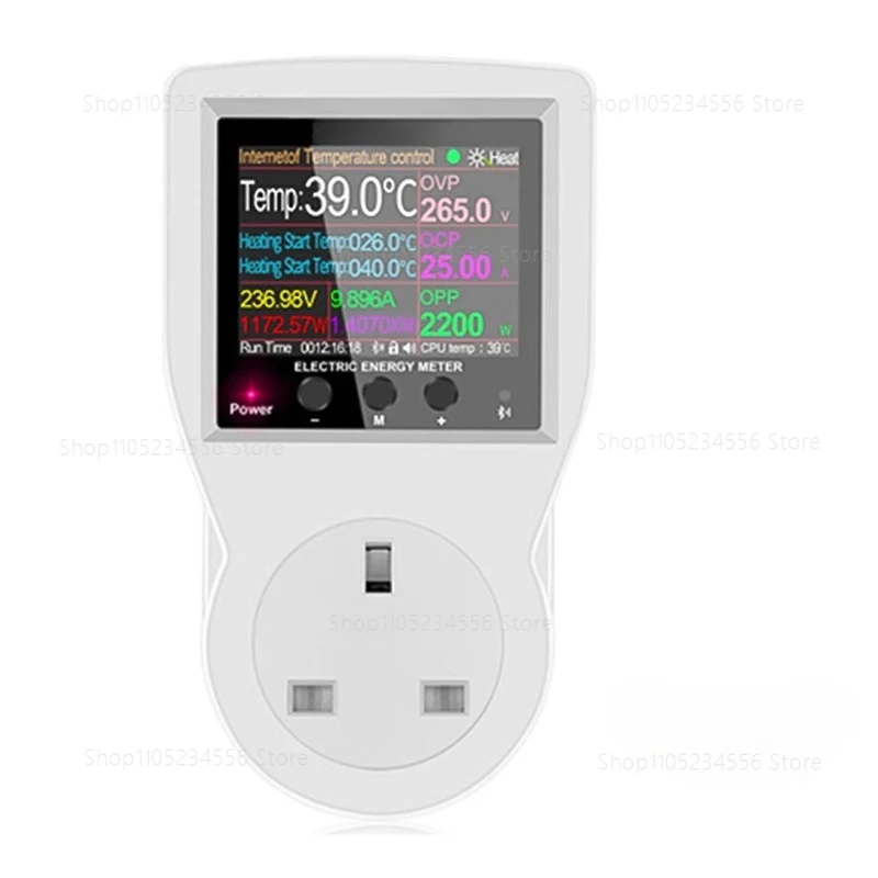 

S1 metering intelligent socket power statistics remote wireless switch mobile Bluetooth gateway version graffiti APP