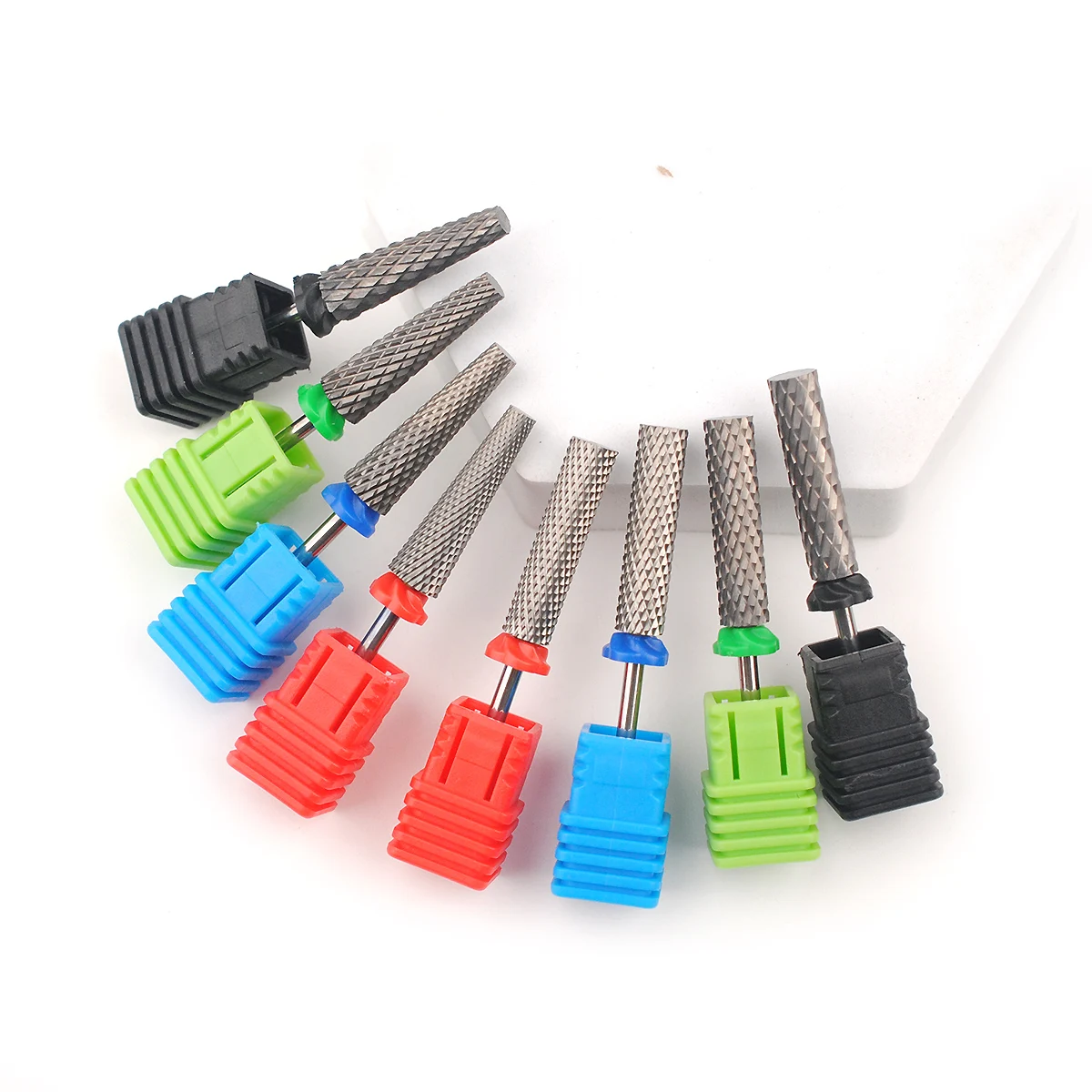 23mm Long Tapered Carbide Nail Drill Bits Nail Polishing Head Special Polishing Head For Electric Nail Drill Machine Manicure