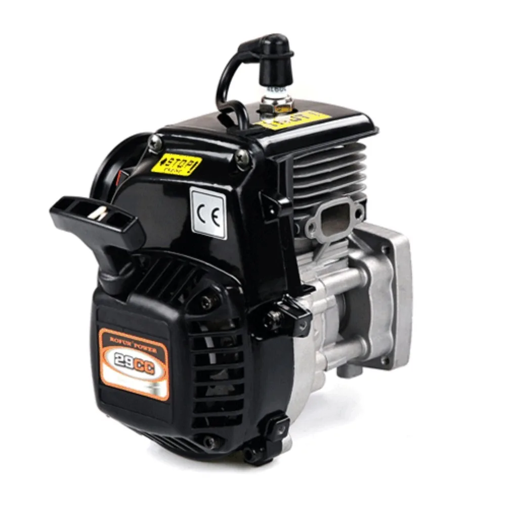 81016 29CC 2-Stroke 4 Bolt Gas version High Power Engine for 1/5 HPI Rovan KM Baja 5B 2T 5T 5SC RC Model Car Engines