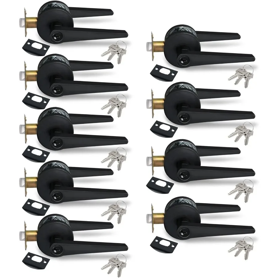 رافعة باب سوداء غير لامعة لدخول المكتب والخارجي مع تصميم عالي التحمل MD8820DBET9P للاستخدام الداخلي والخارجي المتين Se