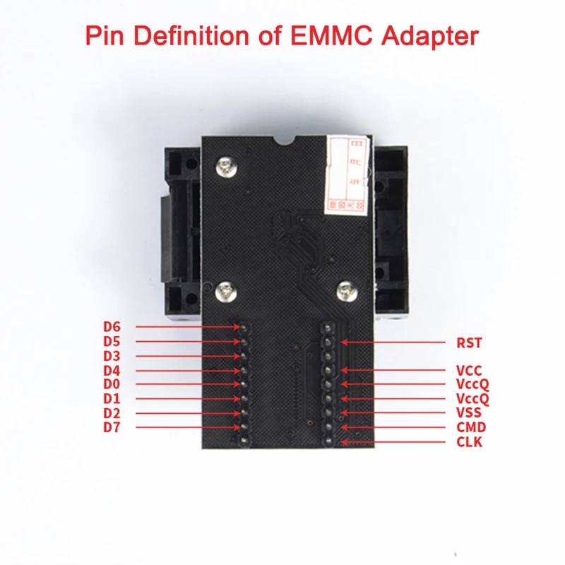 EMMC محول V2.5 RT-BGA169-01 BGA169 BGA153 مع 4 قطعة بغا كذاب صندوق مقعد المقبس ل RT809H مبرمج التلفزيون سيارة متنقلة