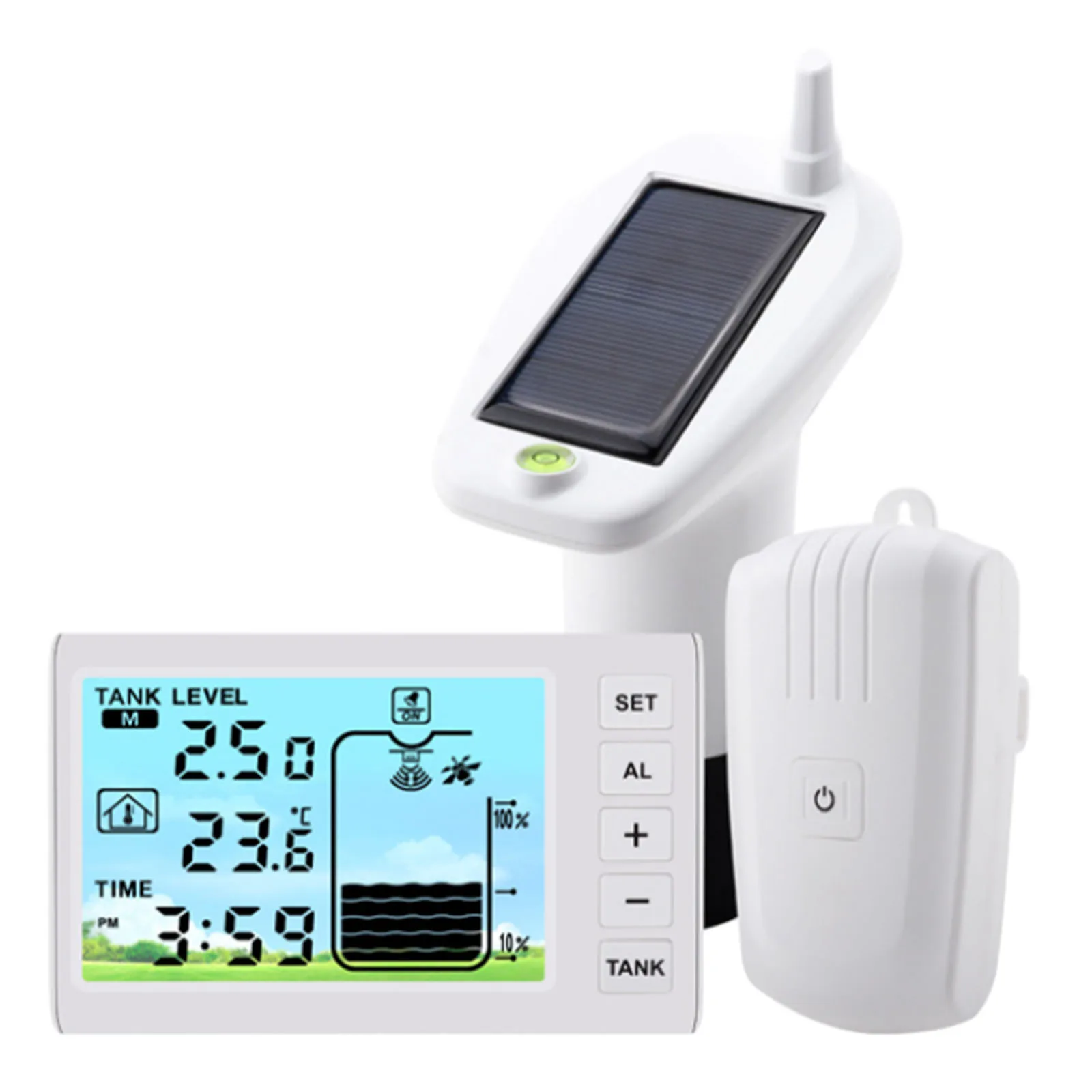 

Level Gauge Indoor Thermometer Minimum Maximum Record Waterproof Mounting Screw Feature Compared With The Old Model