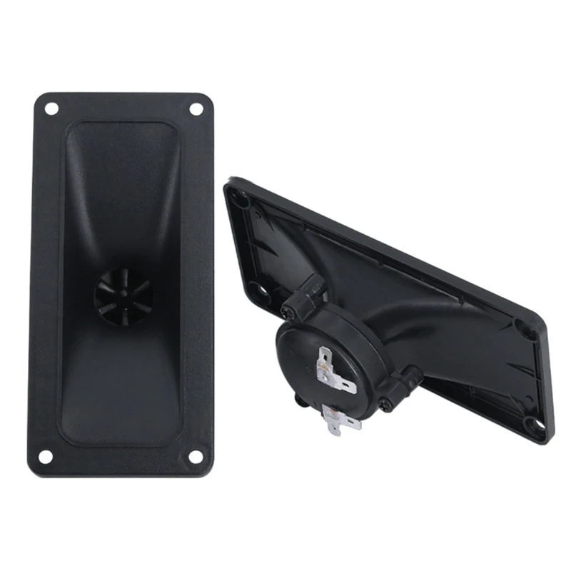 

L74B 1Pair Piezoelectric Tweeter Speaker with Reliable ABS Casing Square Horn Tweeter Speakers for Superior Sound