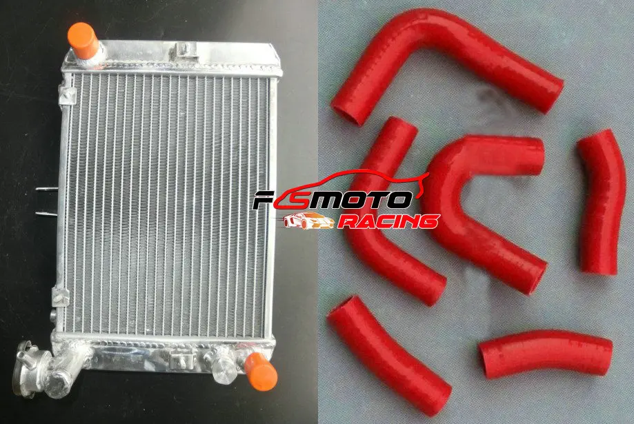 For Honda V65 Magna VF1100C VF 1100 C Aluminum Radiator + Silicone Hose