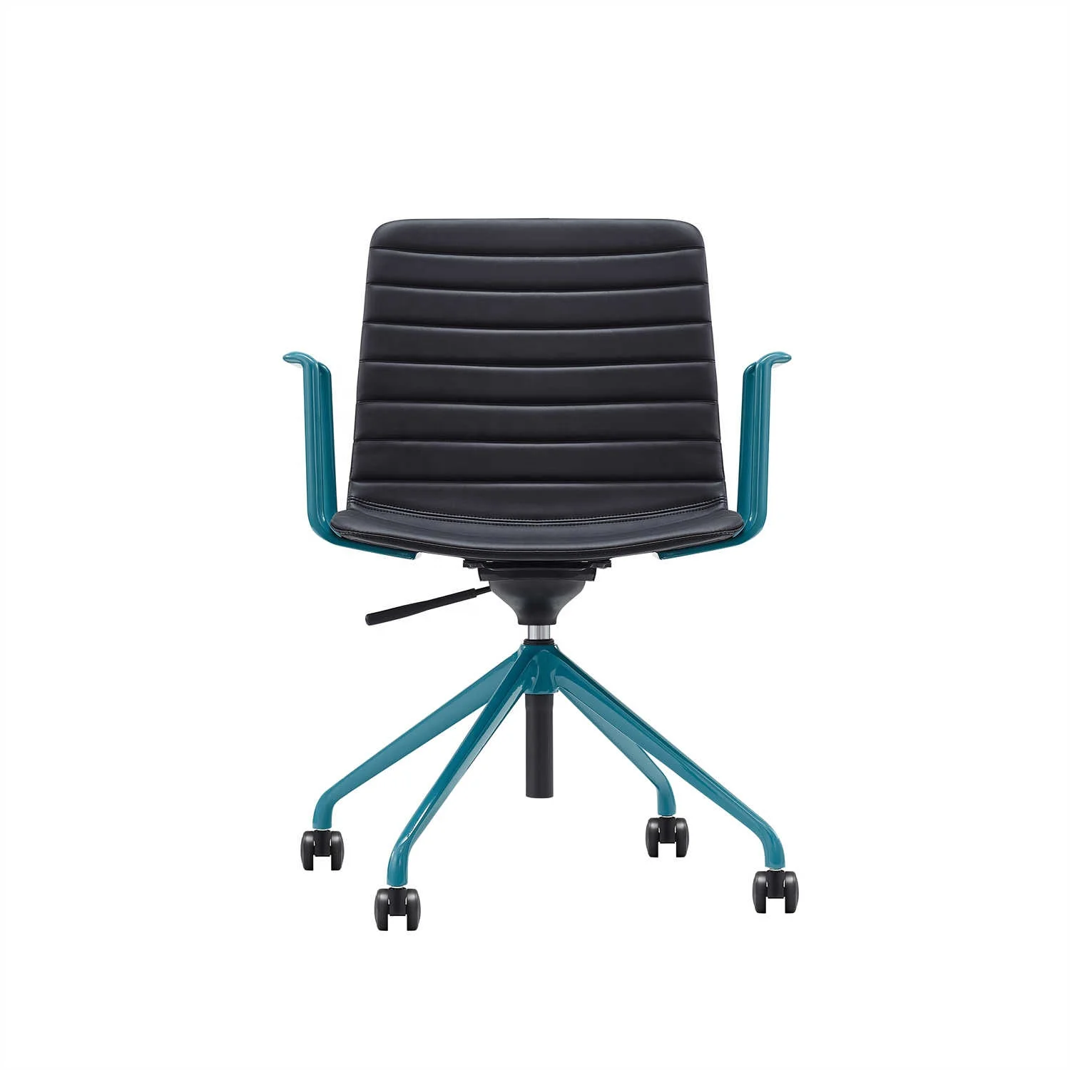 BIFMA Certification DU-580D Height Adjustable Office Chair with 4 Star Aluminum Alloy Base