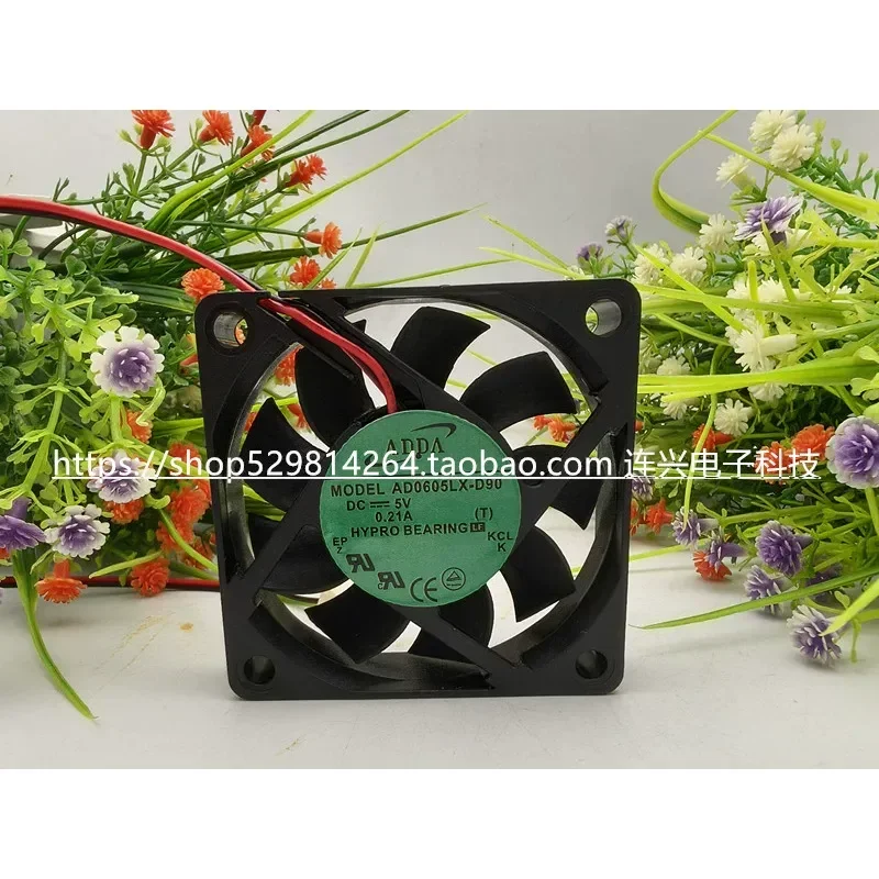 for Dahua 4 8 16 Channel DVR Cooling Fan 5V 0.21A 6cm Side Monitor Fan AD0605LX-D90 Replacement Part