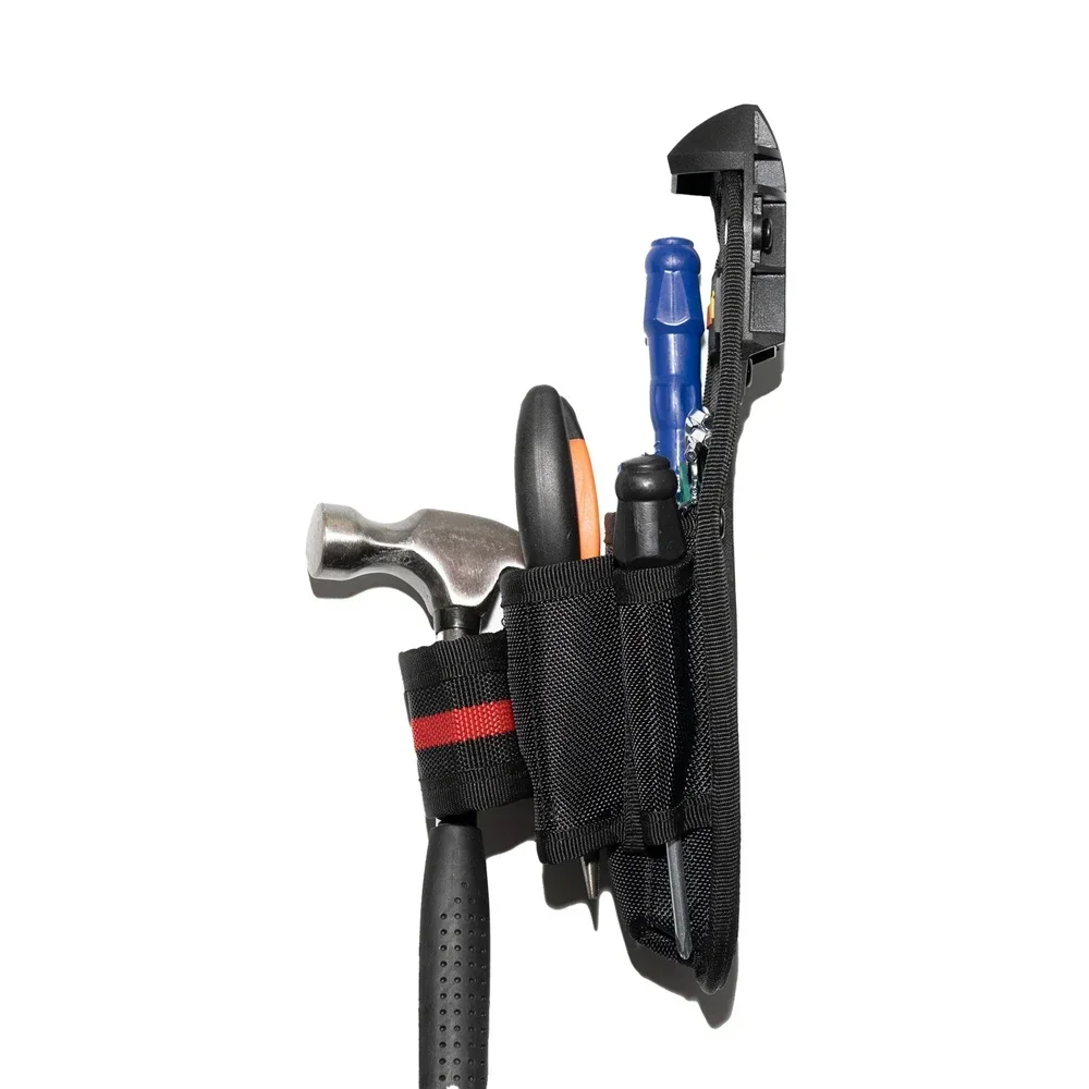 Beltless Quick Attach Electrician Tool Waist Pouch for Storing Pliers Hammers & Screwdrivers