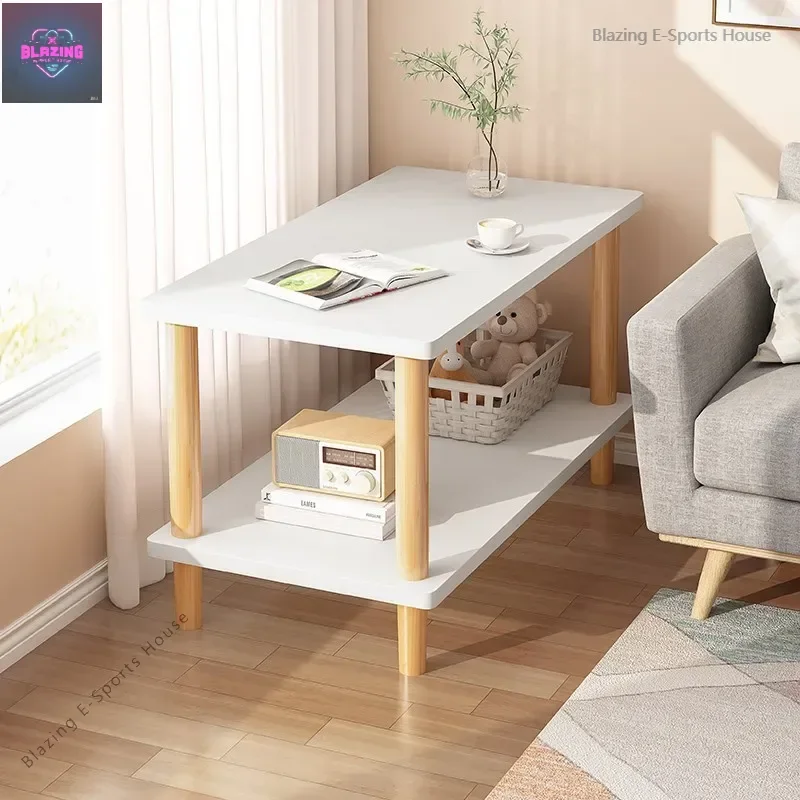 

Комната для аренды по бокам дивана, небольшой квадратный столик, интернет-знаменитости, ветровая полка, маленькая квартира, скандинавский мини-журнальный столик из цельного дерева