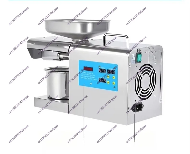1500W Household Small Fully Automatic Multifunctional Stainless Steel Home Peanut Hot and Cold Commercial Oil Frying Machine