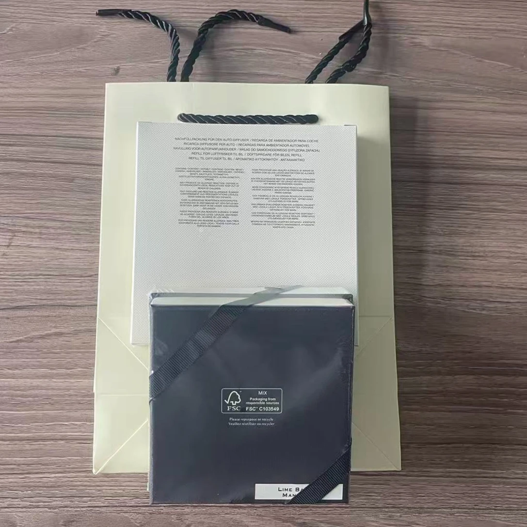 

Car Pendant with Decorative Ribbon Peony, Lime, Wood Sage